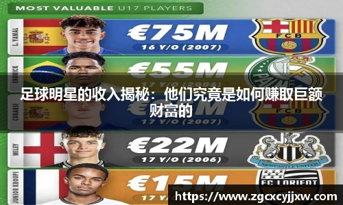 足球明星的收入揭秘：他们究竟是如何赚取巨额财富的